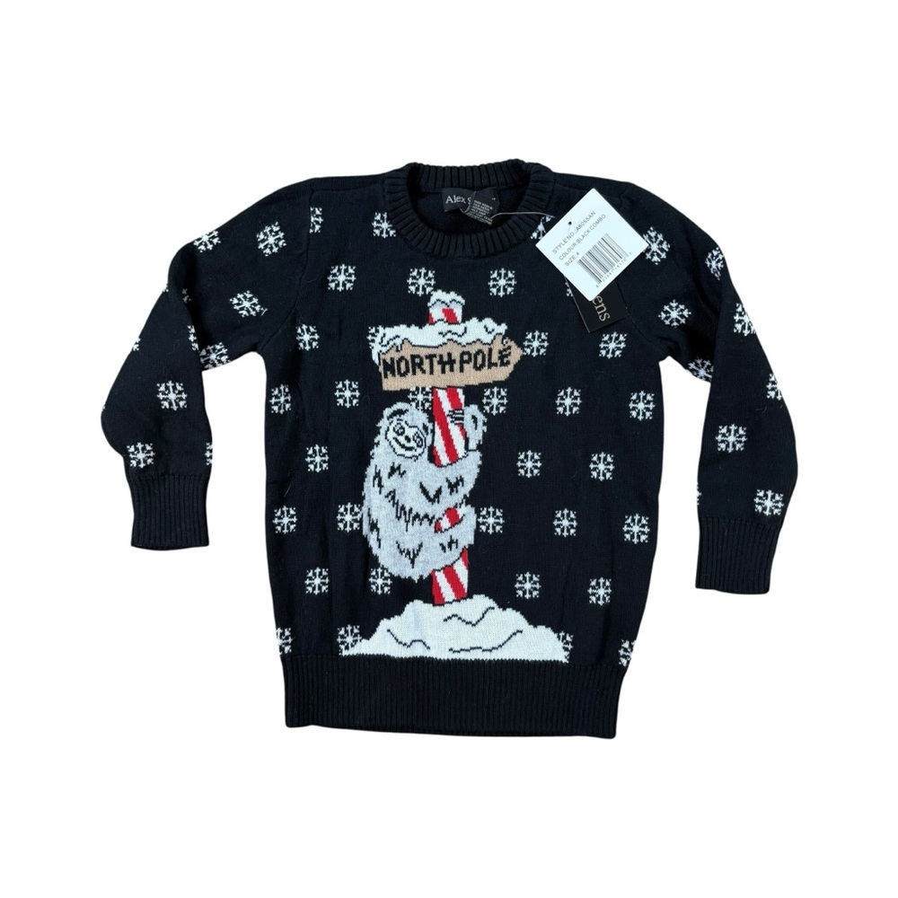 NWT boy’s Alex Stevens Christmas/winter sweater size 4